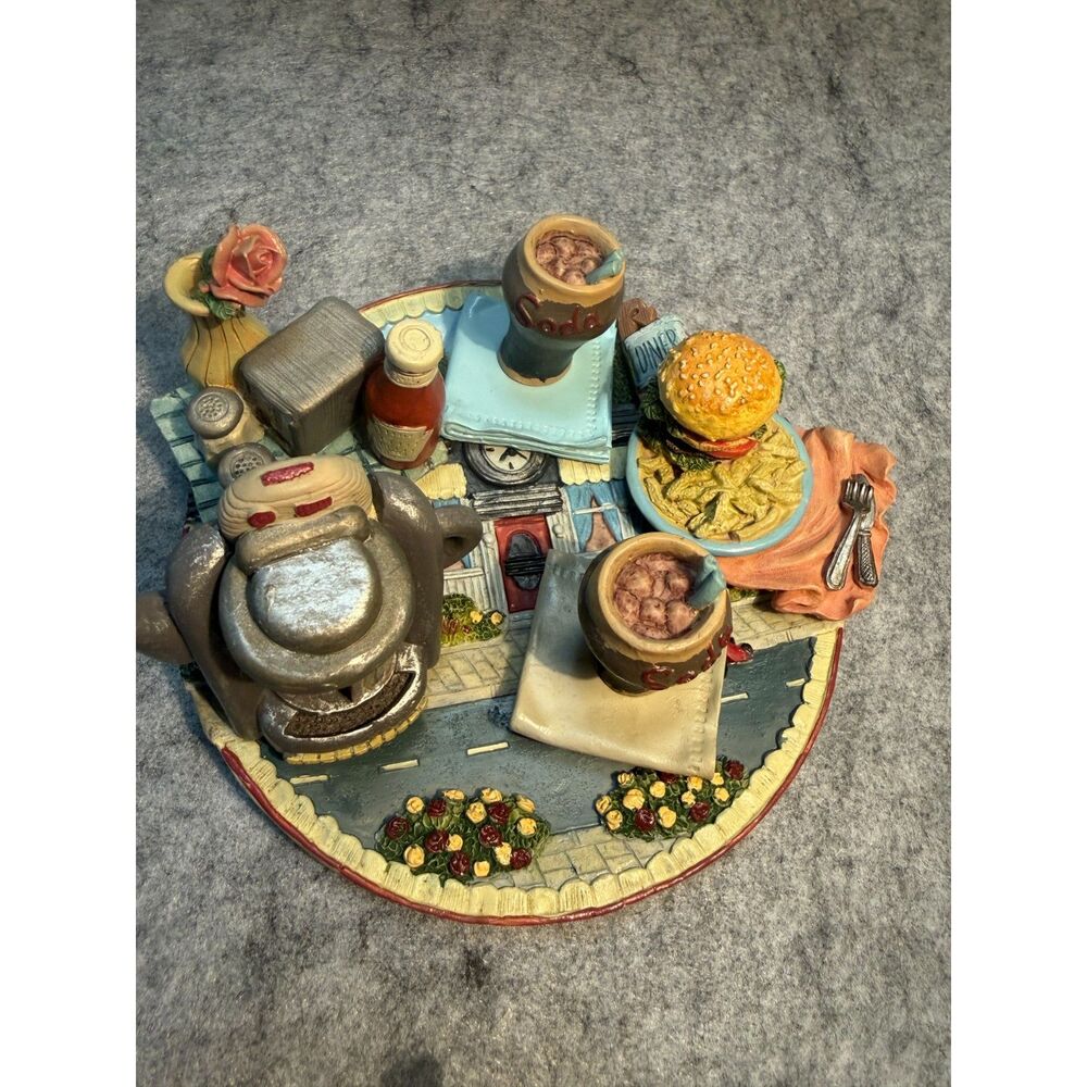 Popular Imports Miniature Diner Tea Set 1997